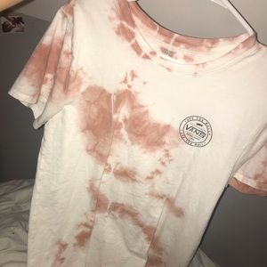 vans tie dye t-shirt